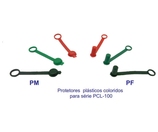 Protetores plasticos coloridos PCL